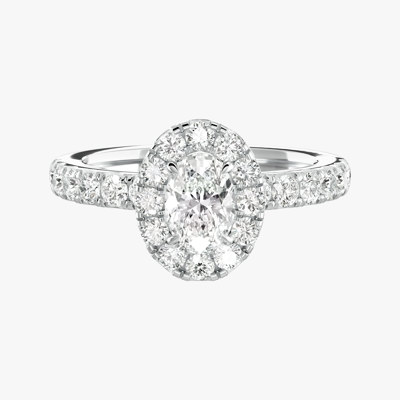 Oval Fidelity (0.40 carat) Wedding Ring